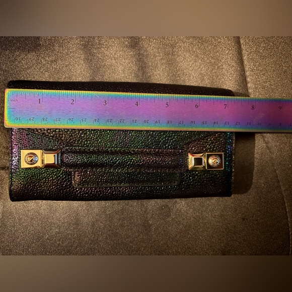 Henri Bendel Petrol Carlyle wallet - Picture 7 of 8